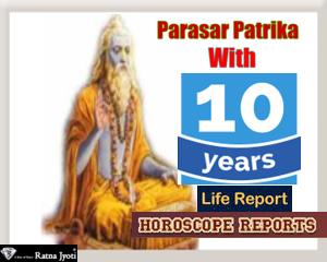 Parasar Patrika with 10 Years Life Reports